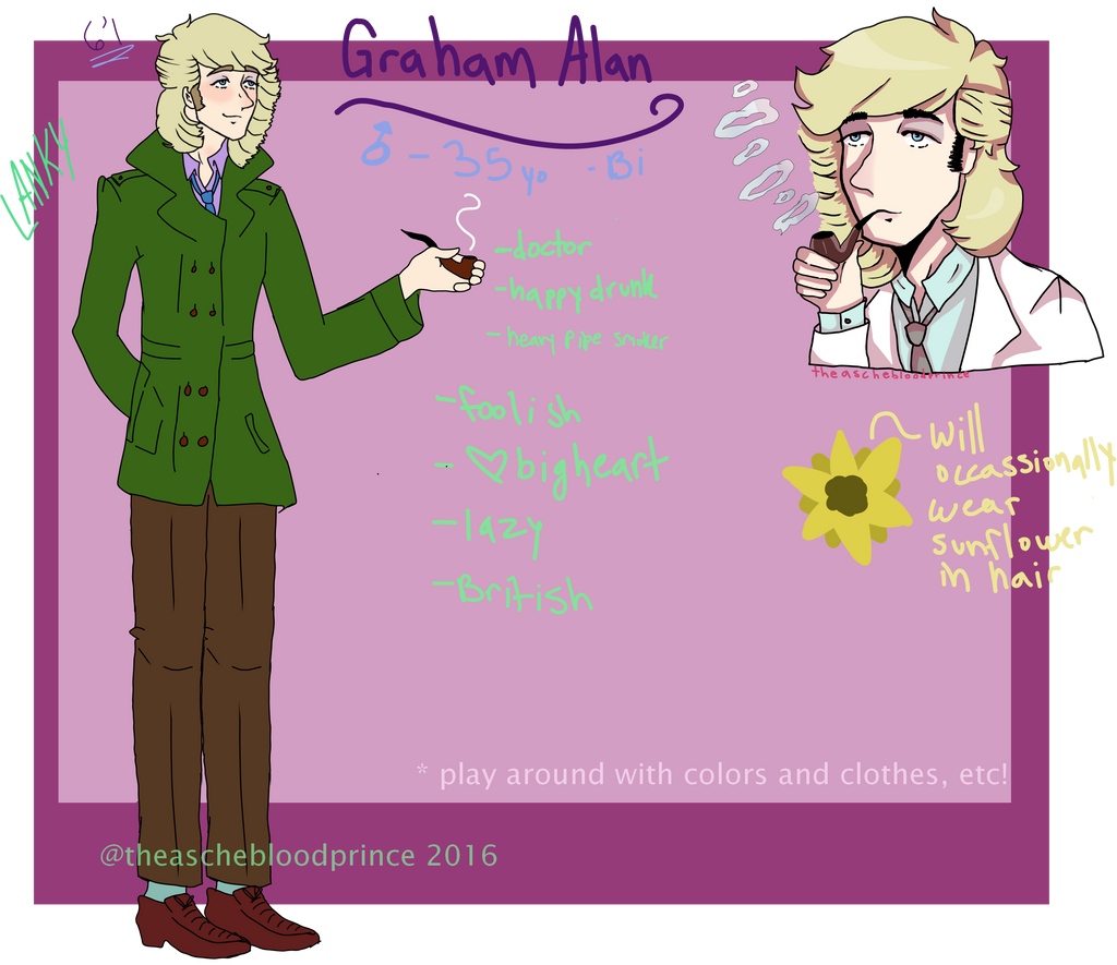 Graham Alan Spring Graham Alan Ref UPDATE by theaschebloodprince on DeviantArt