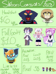 Commission info (more in description!)