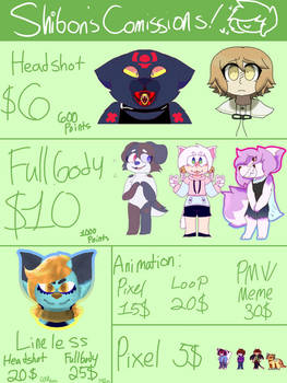 Commission info (more in description!)