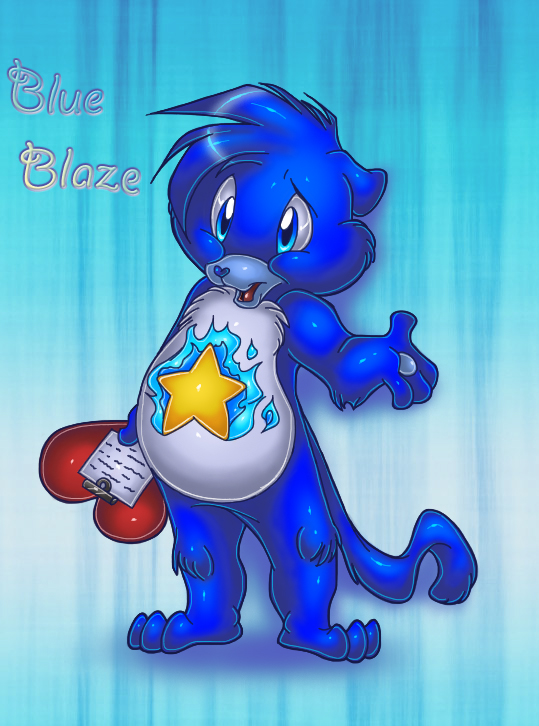 Blue Blaze Panther