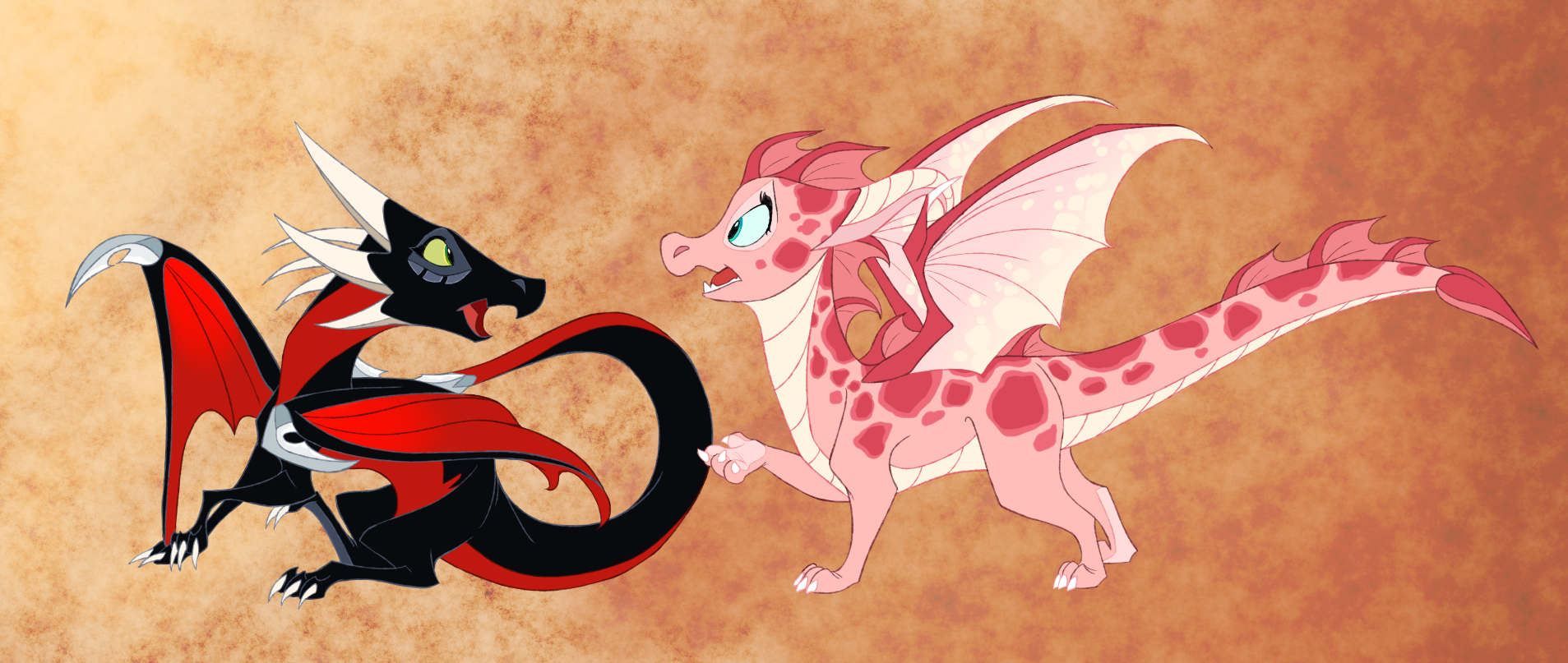 Cynder and  Ember