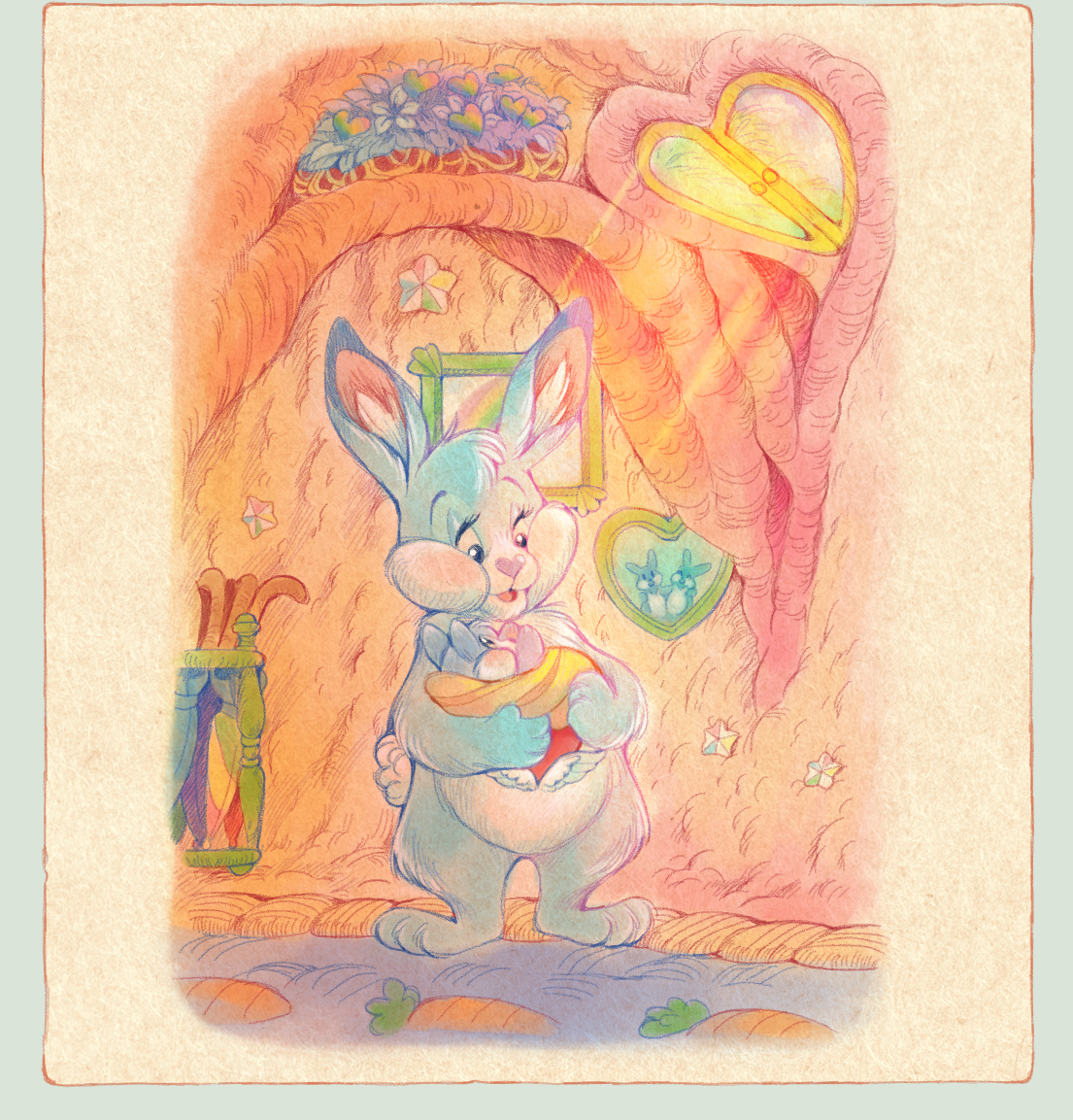 Rock-A-Bye Bunny by ThisCrispyKat on DeviantArt