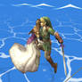 Into Link's arms-SSBB