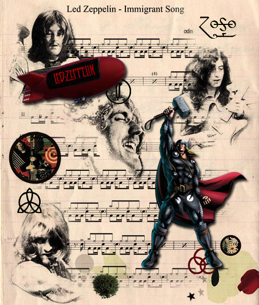 Texture Led Zeppelin Led Zeppelin by odin-gfx on DeviantArt