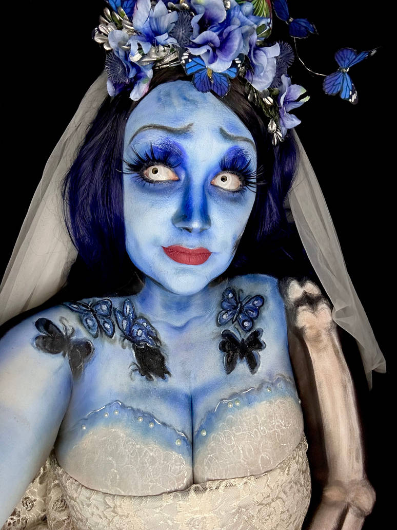 Corpse Bride Costume /Makeup part 2 by Dreamvisions86 on DeviantArt