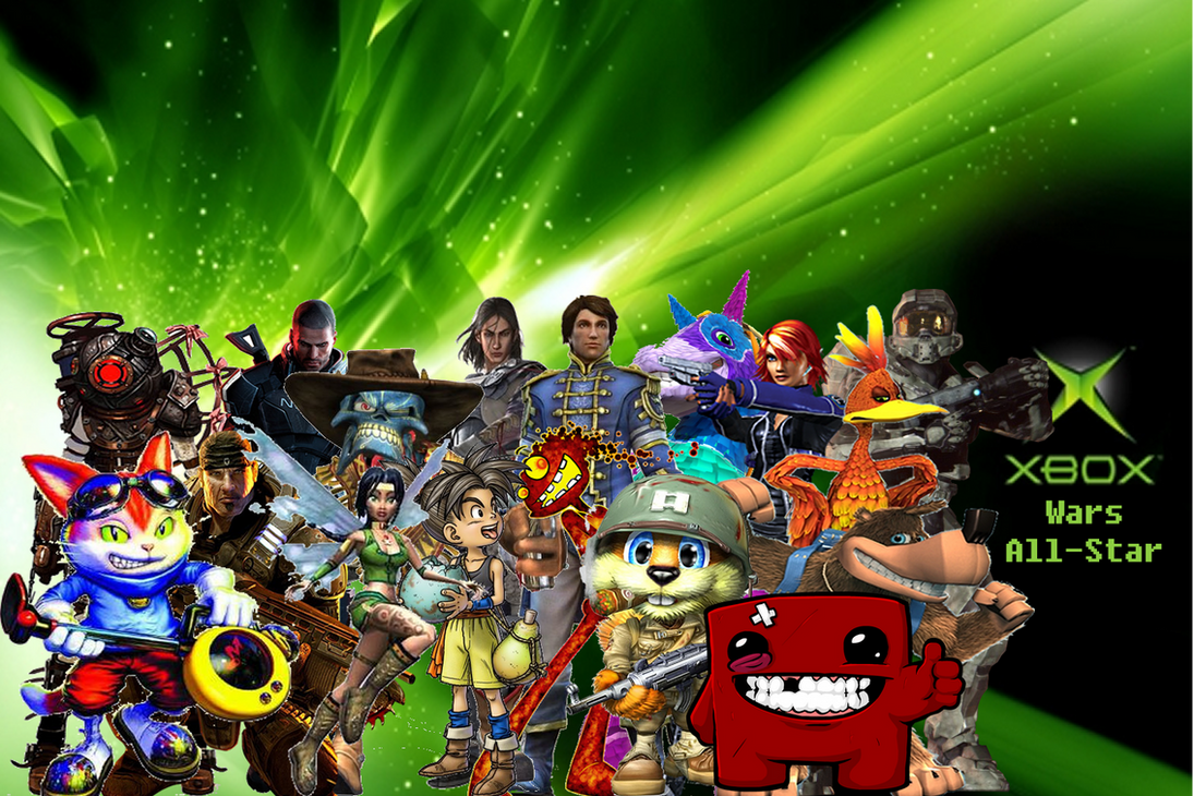 XBOX Wars All-Stars Roster Wallpaper by NintendoFanDj on DeviantArt