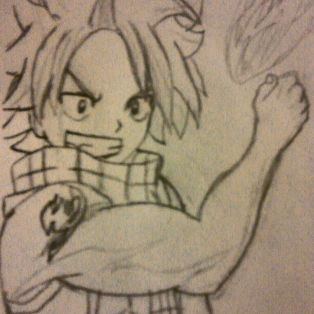 Natsu ( Fairy Tail) First Attempt