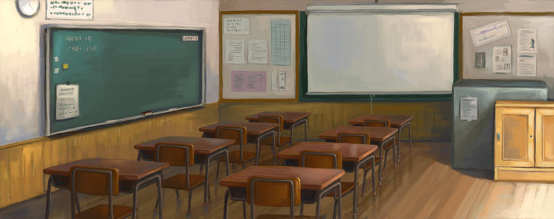 Classroom background by Dazdays on DeviantArt