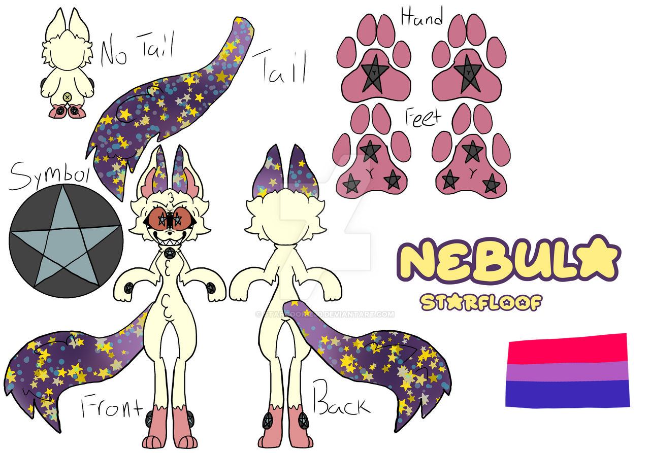 Another fursona (my own species) by StarCookie30 on DeviantArt