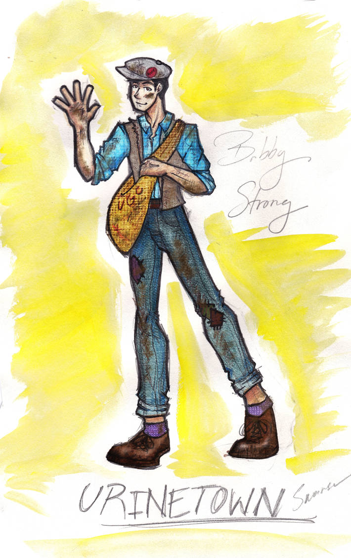 Bobby Strong URINETOWN COSTUME DESIGN: Bobby Strong by 0Indiantiger0 on DeviantArt