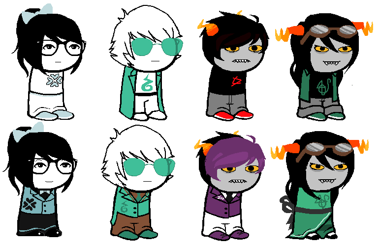 my gay ocs. EDITx2