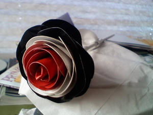 3colour Duct Tape Rose