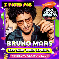 I voted for Bruno Mars!