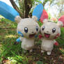 Plusle and Minun