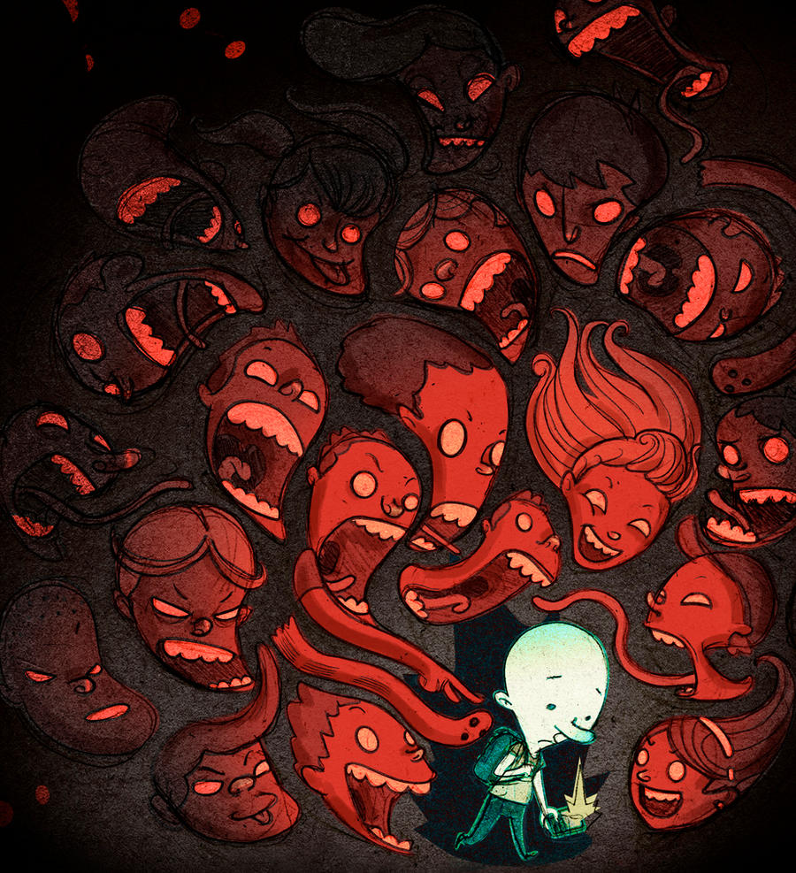 Bully Deviantart Bullying by Paperpanic on DeviantArt