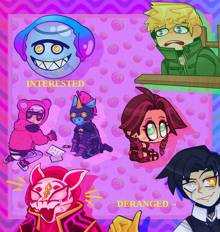 Fortnite All Night!! by FriskGaster on DeviantArt