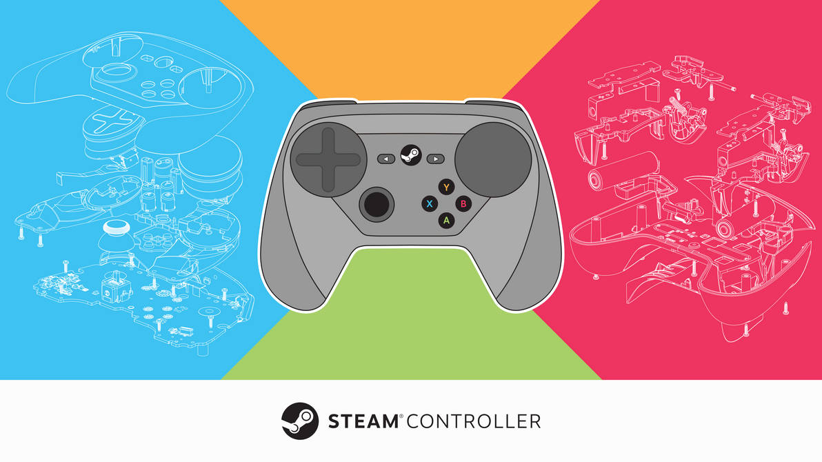 Control Steam Background SteamController Wallpaper by motleybook on DeviantArt