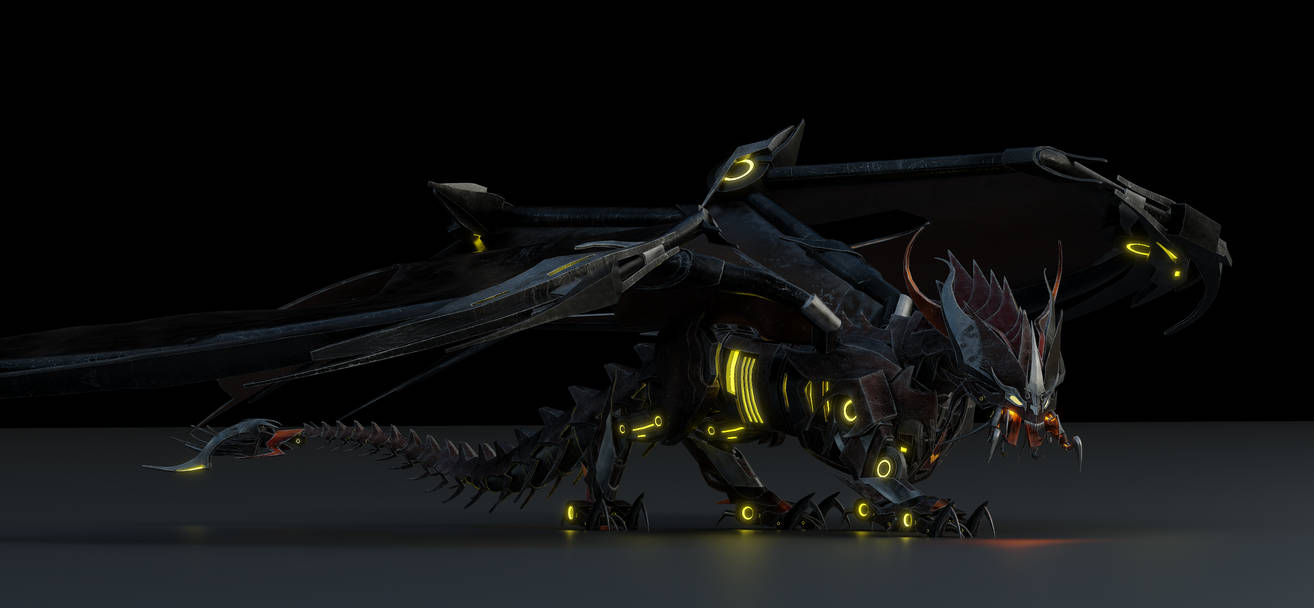 Mecha dragon Predaking 3D model Transformers:Prime by PolinaMaxi on ...