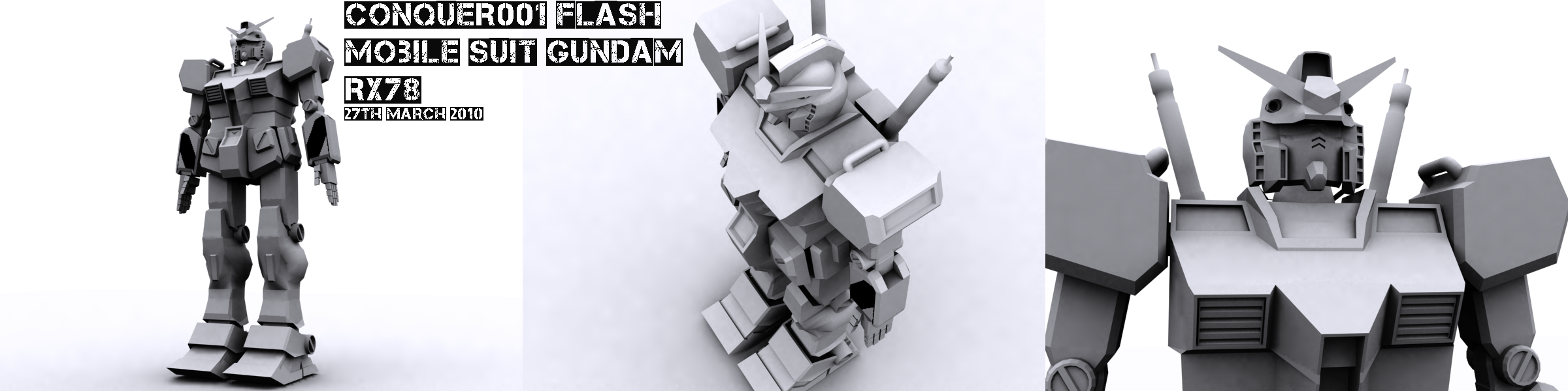 3DsMax Training - RX78 Model