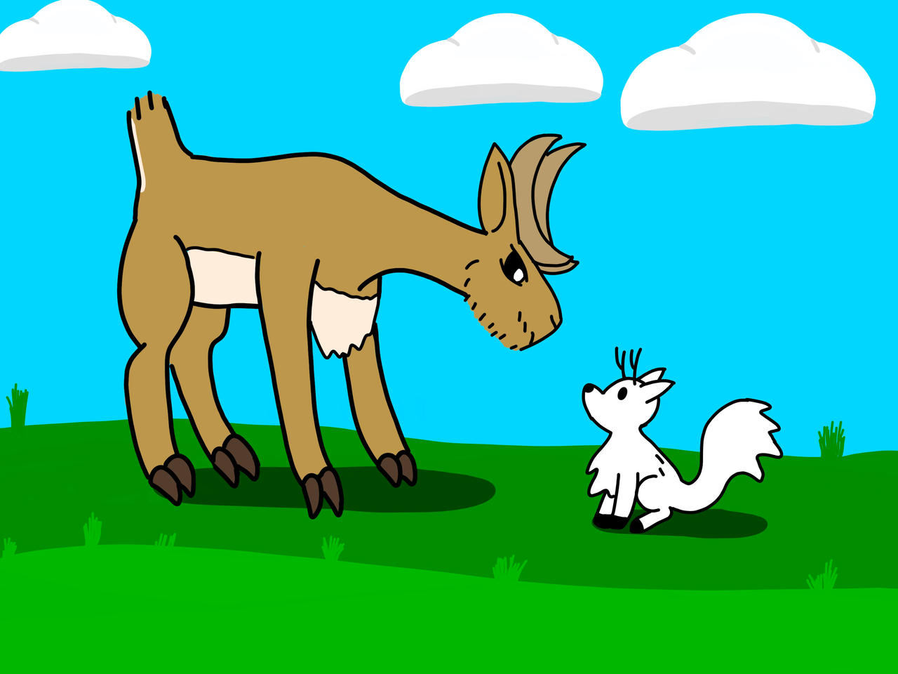 Twig meet Rabbit Deer by djdrogo747 on DeviantArt
