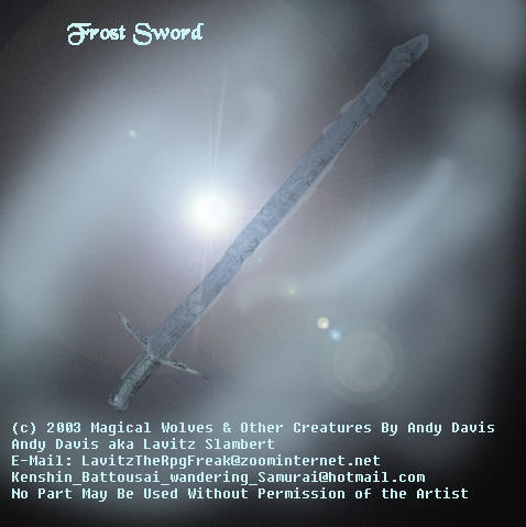 Defroth Sword Frost Sword by QuiGonJin on DeviantArt