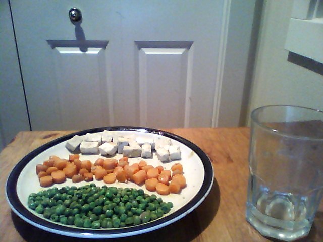 Carrots and Peas and Tofu