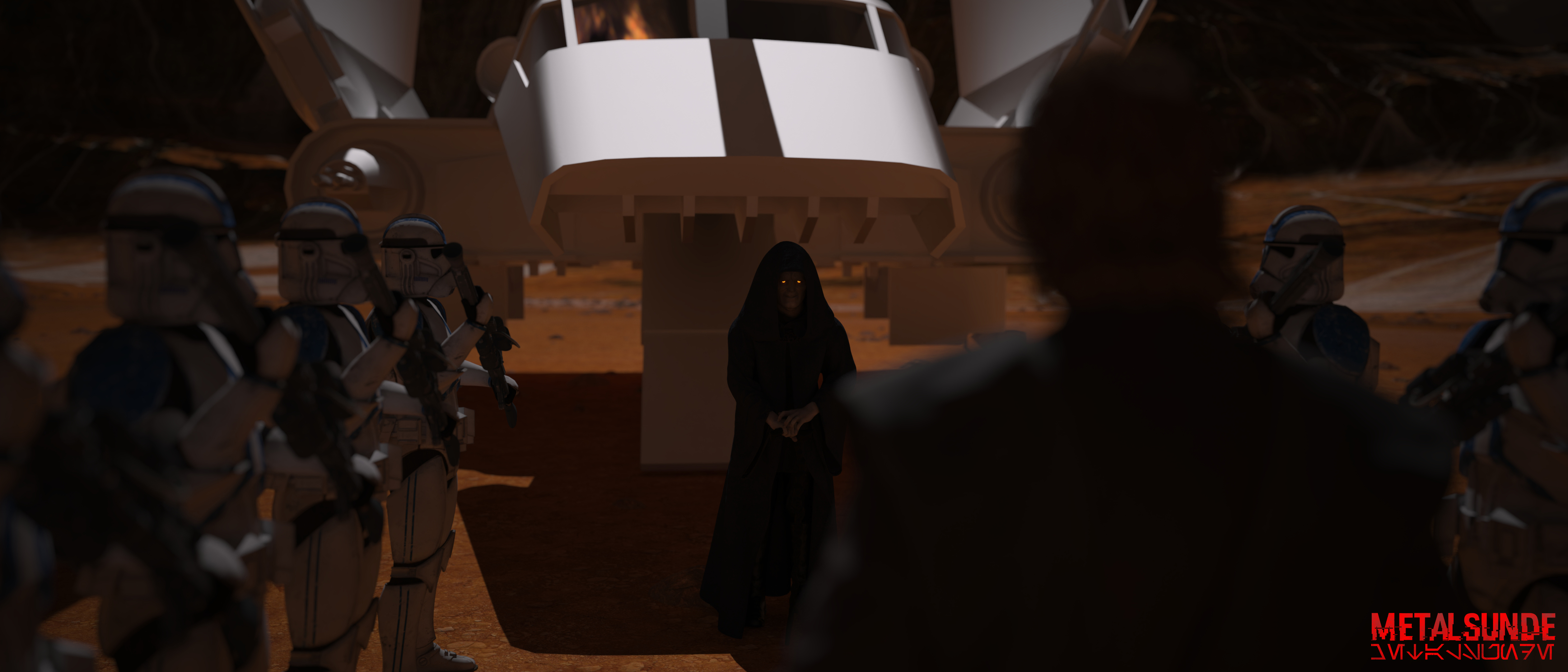 Anakin Skywalker arrives infront of the Emperor #4 by metalSullivan on ...