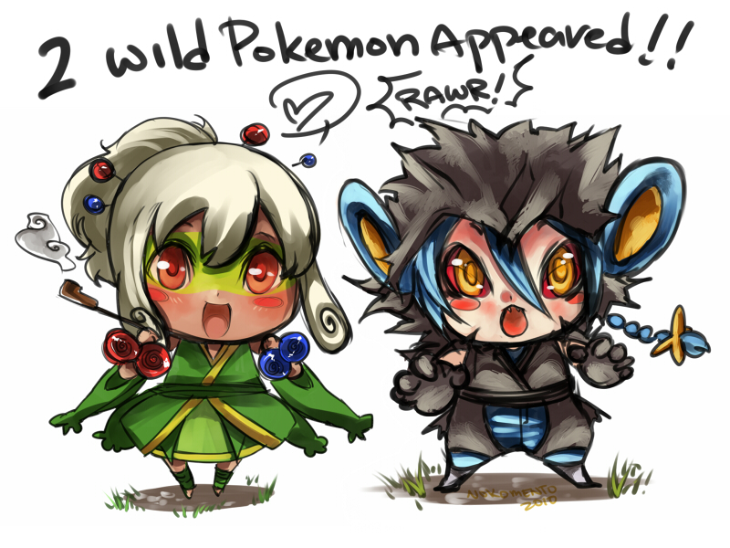 -TWO WILD POKEMON APPEARED-