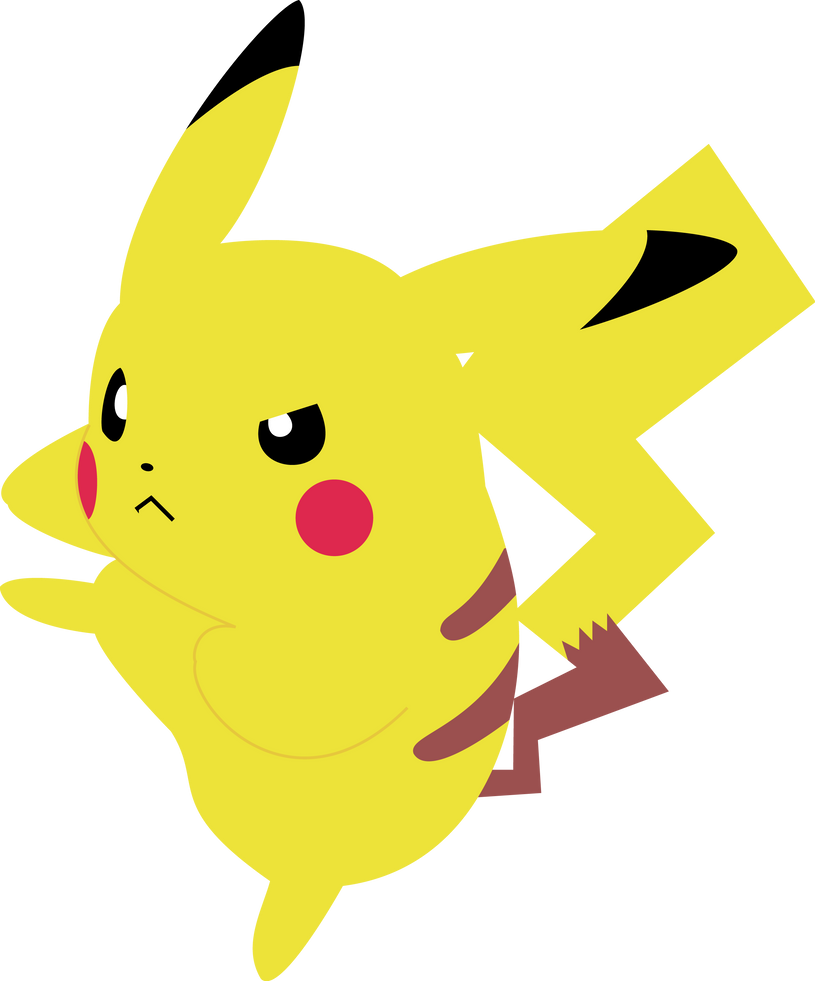 Pikachu Vector by ChelaGirl on DeviantArt