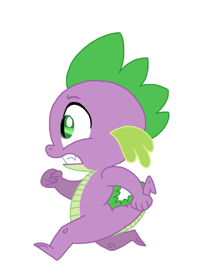 Running Spike Vector Scared Running Spike vector by NoxidamXV on DeviantArt