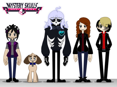 Mystery Skulls: Ghost (my version)