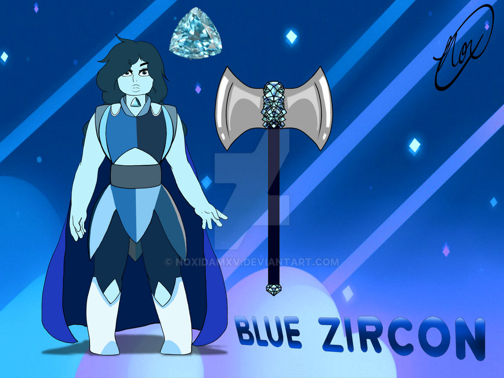 SU oc: Blue Zircon