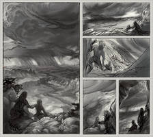 Desert Travelers Illustration Thumbnails