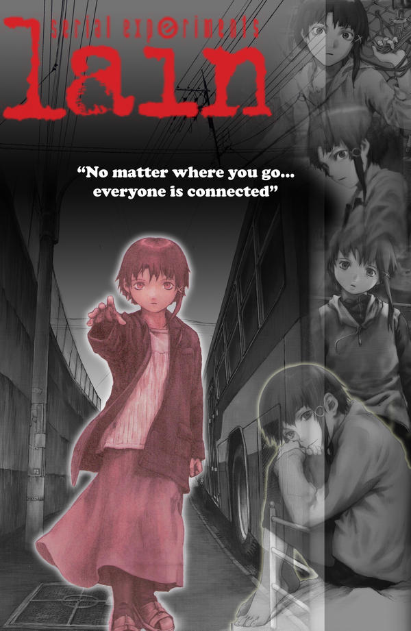 Serial experiment lain poster by bluepen731 on DeviantArt