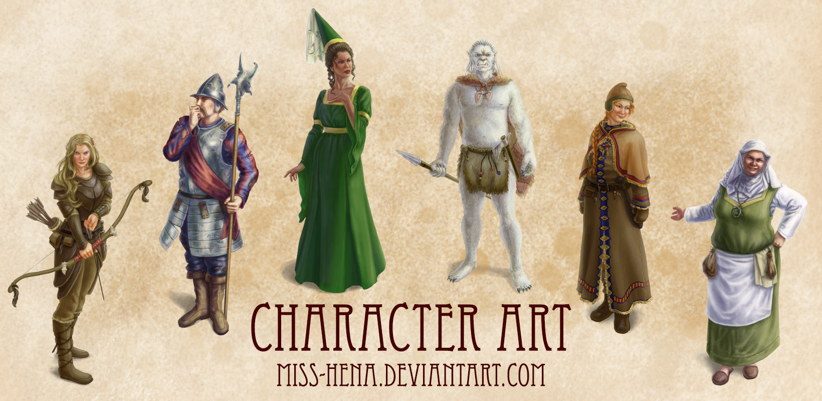 DSA: NPC Character Art