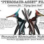 Pterosaur Asset Files-Pteranodon Nublar variant