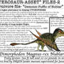 PTEROSAUR ASSET FILES-DIMORPHODON