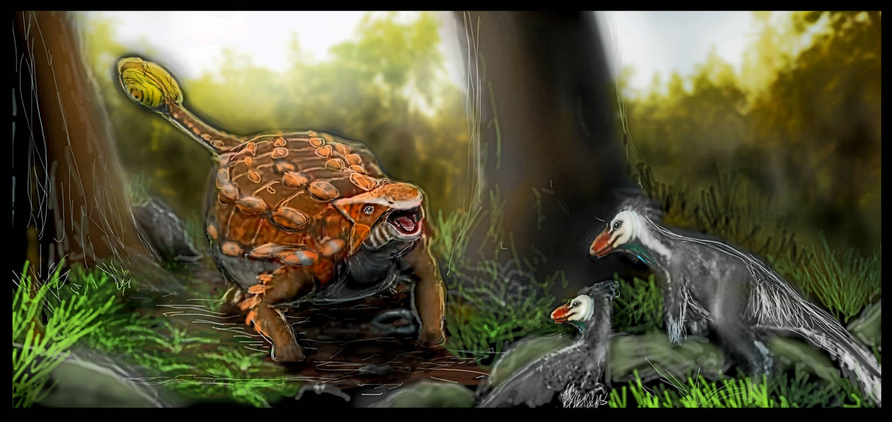 Pectinodon DINOVERSE PROJECT: BERTRAM ENCOUNTERS PECTINODON by Taliesaurus on ...
