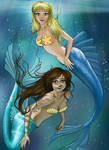 Secret Santa 2009: Mermaids by Angel-Creations