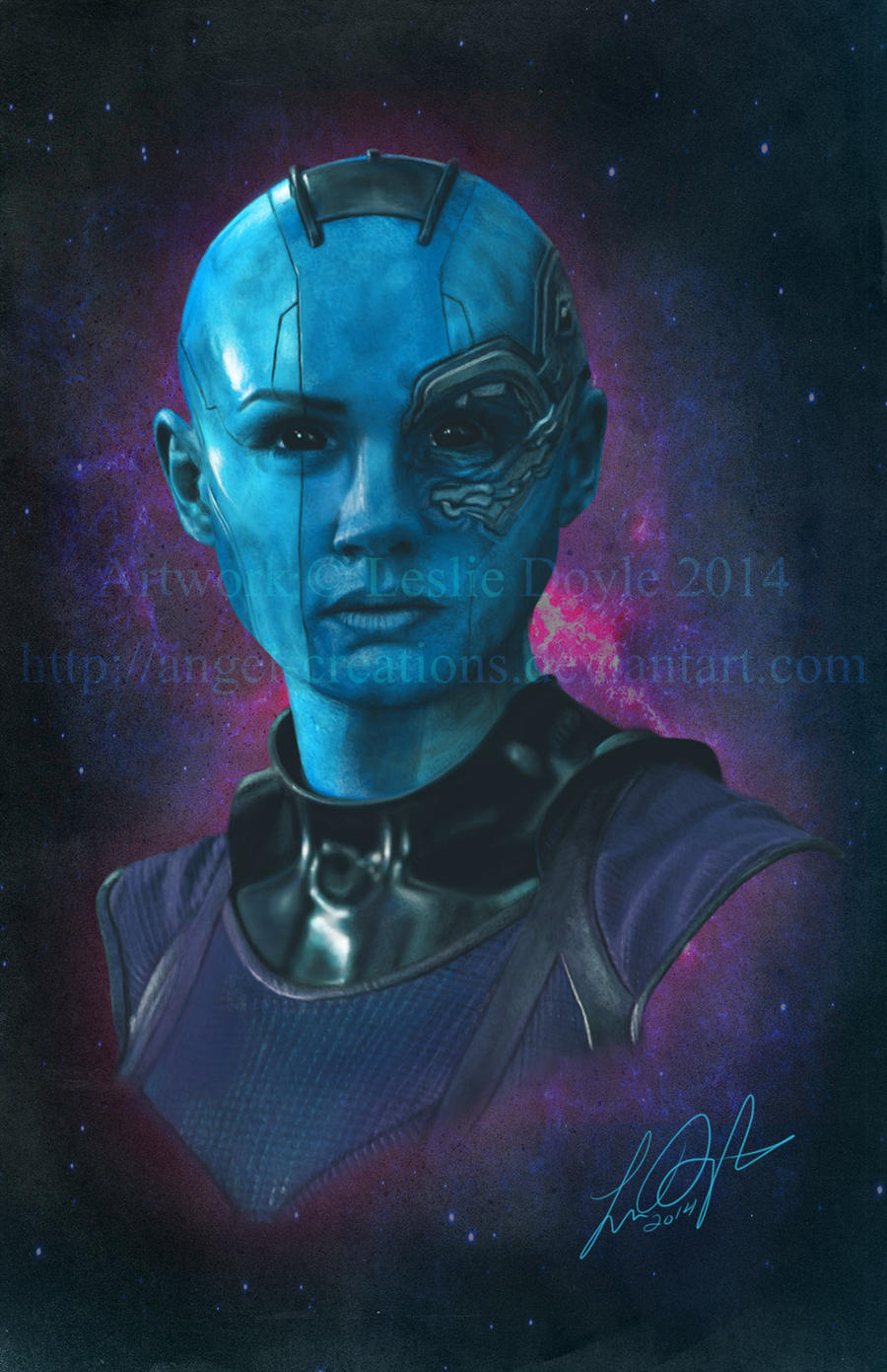 Guardians of the Galaxy: Nebula by Angel-Creations