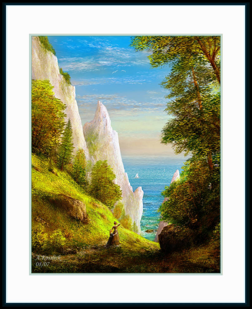 isle rugen chalke cliffs by andrekosslick on DeviantArt