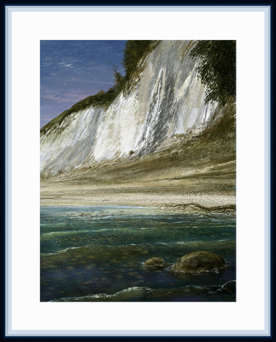 Rugen chalk cliffs I by andrekosslick on DeviantArt