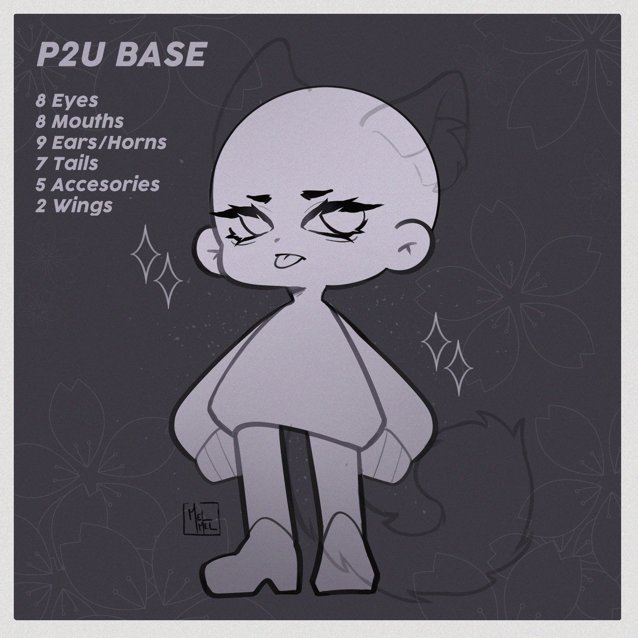 Base Mini Chibi by MelMel-adopts on DeviantArt