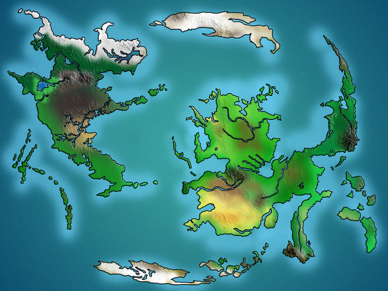 Fantasy World Map by Atayene on DeviantArt