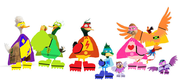 Migration Characters as Superheroes by Bridgit-17 on DeviantArt