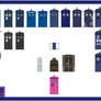 TARDIS 1963 to 2020 Revised