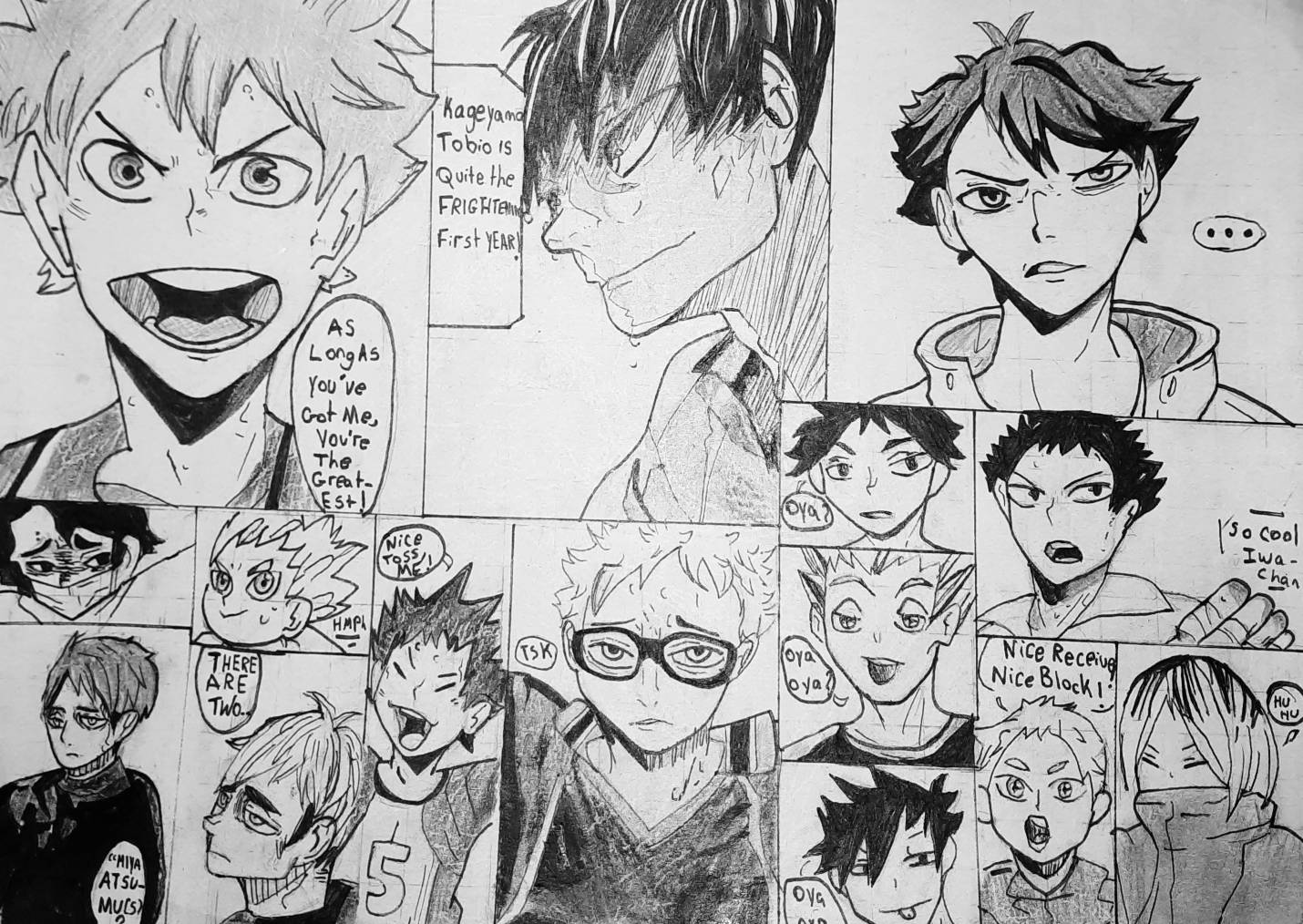 Pin by beans on Anime  Haikyuu, Haikyuu manga, Manga pages