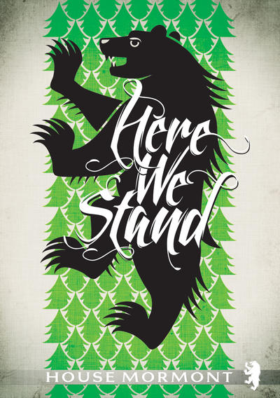 House Mormont Sigil Poster