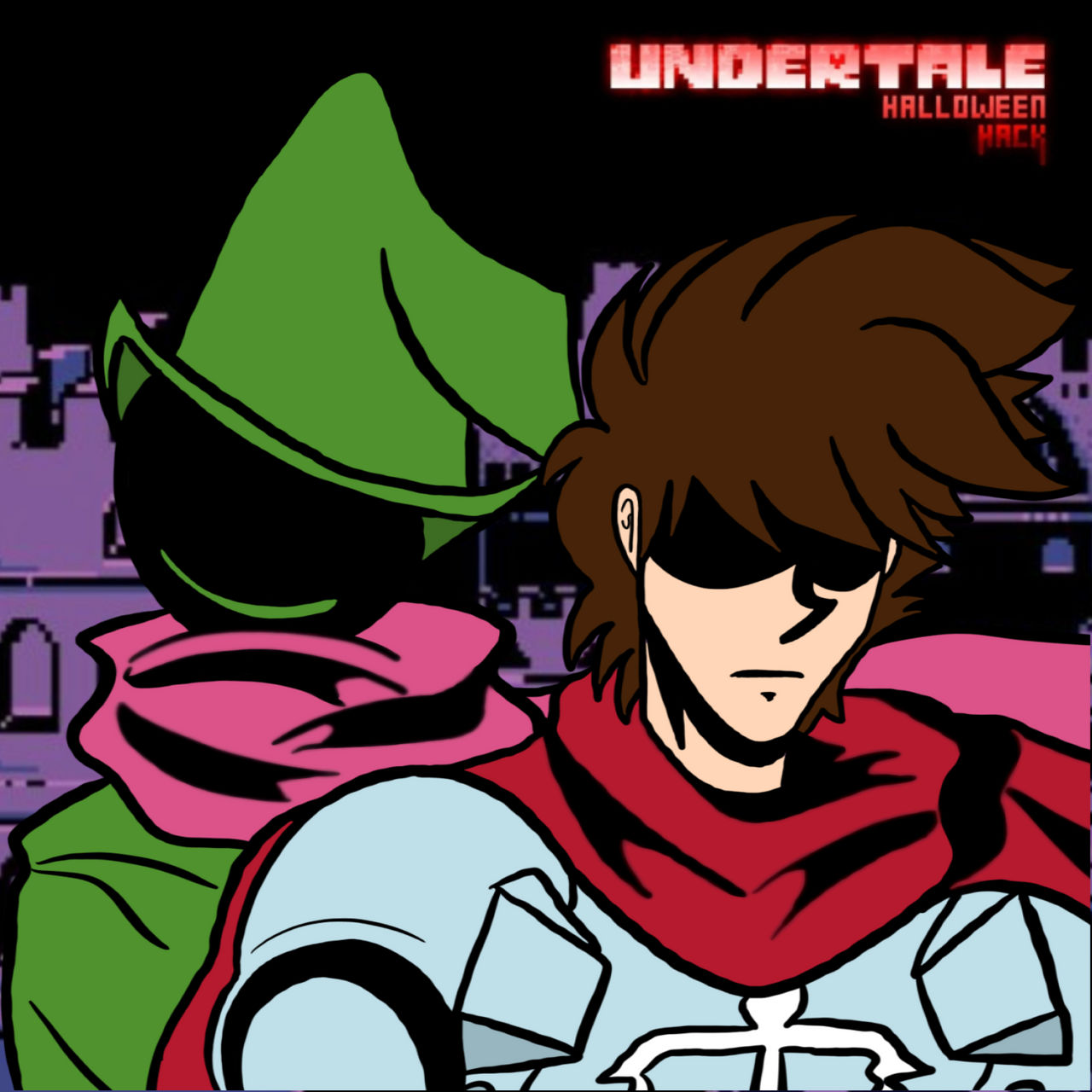 Varik and Mystery Man (Undertale Halloween Hack) by ...
