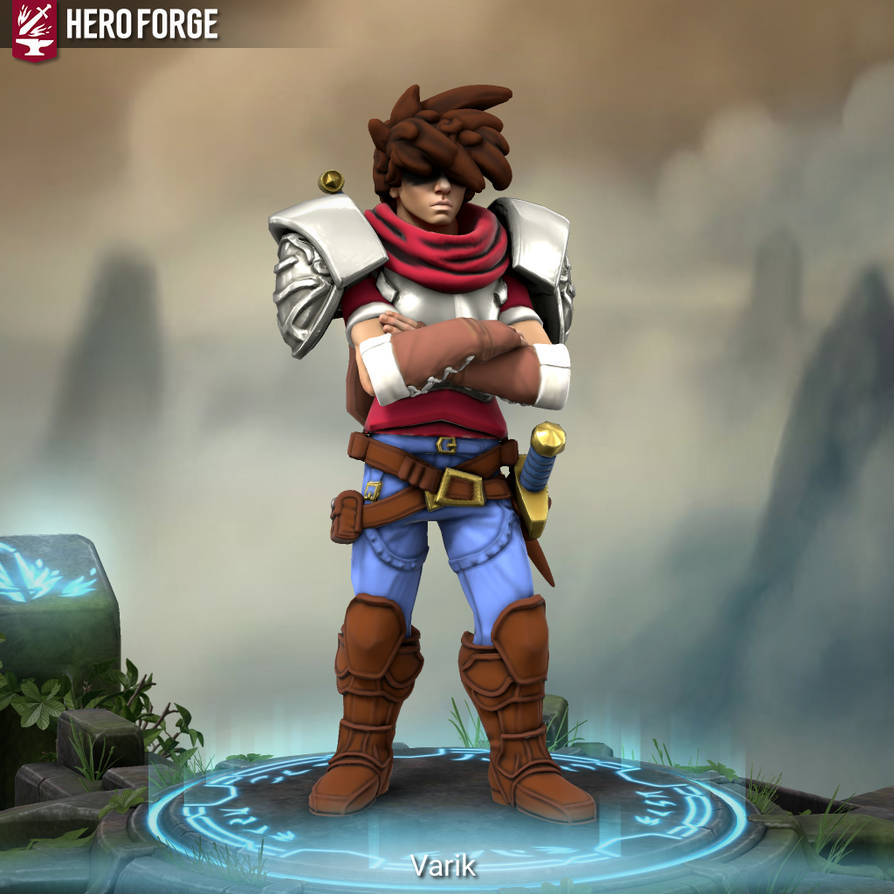 Varik Brandish/Halloween Hack- Varik- Hero Forge by DanielArtProductions on ...